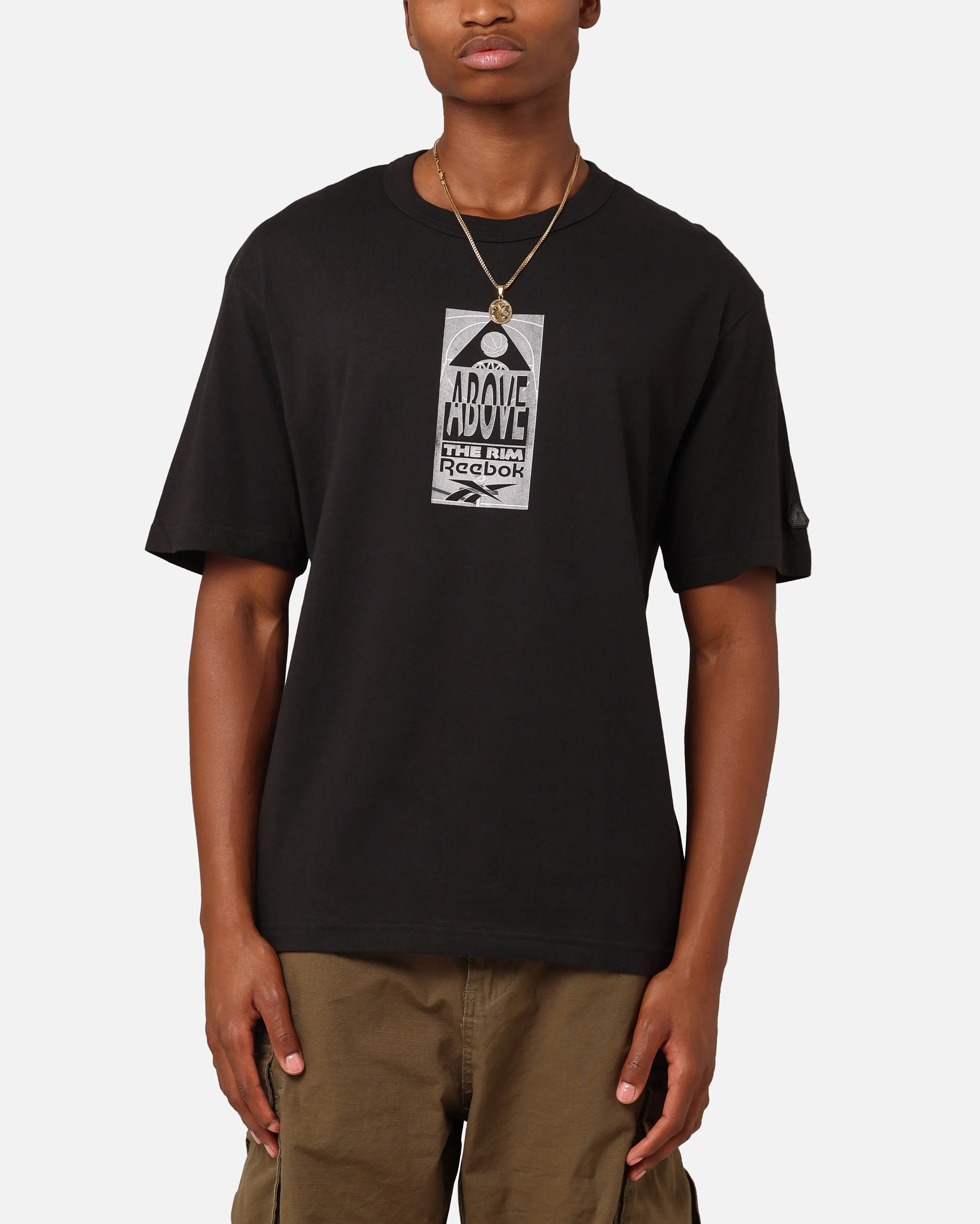 Reebok Above The Rim Graphic T-Shirt Black