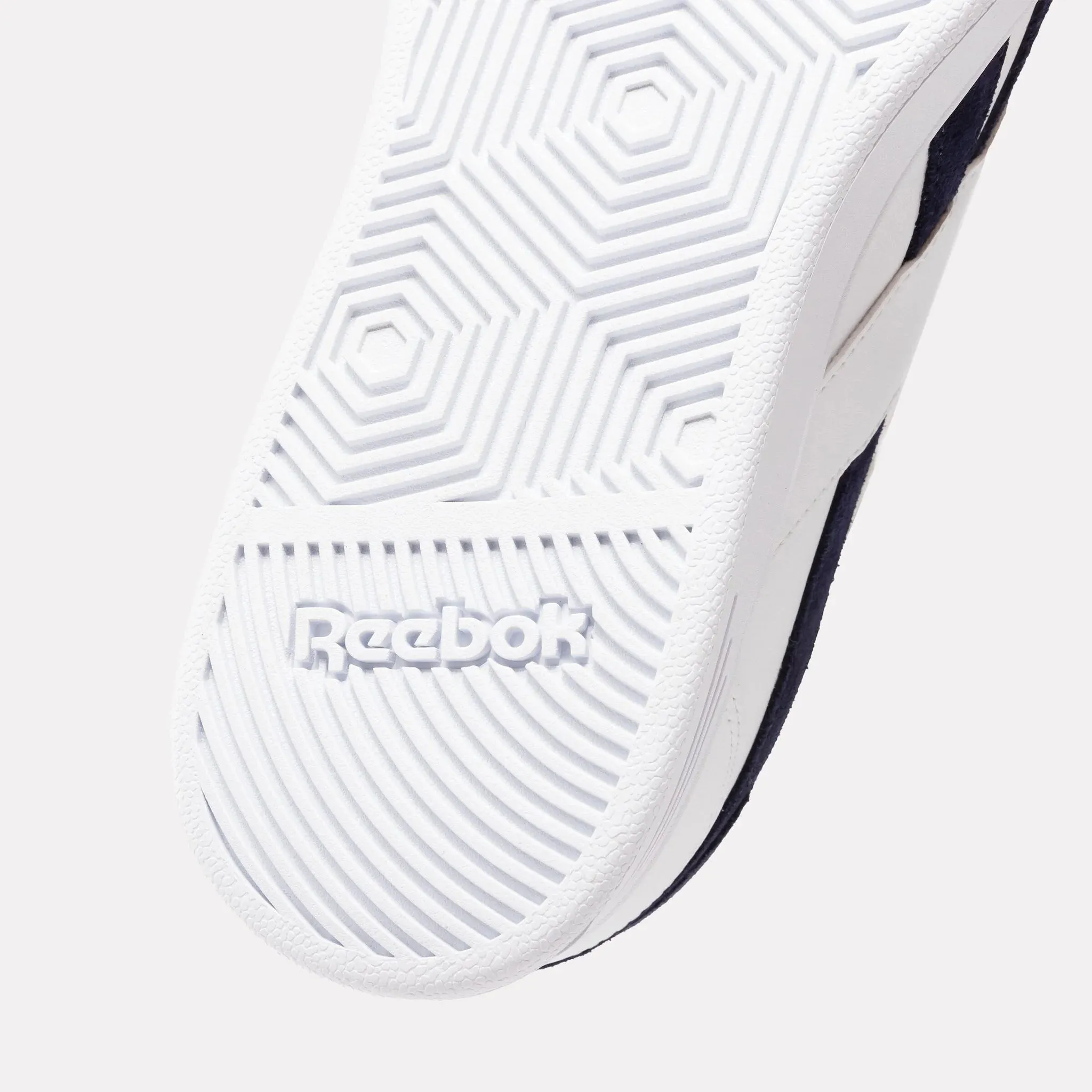 .REEBOK COURT ADVANCE - WHITE/WHITE/NAVY - (100202584) - RWN - R1L5