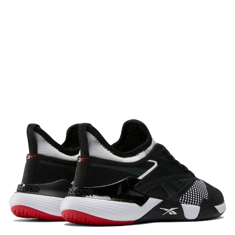 Reebok Women's Nano Court in Black/White/Vector Red