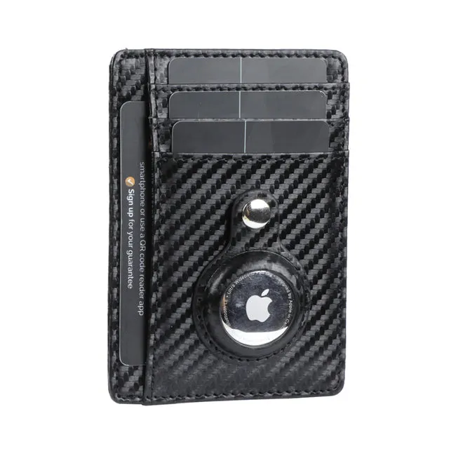 RFID  Card Holder Airtag Slim Wallet