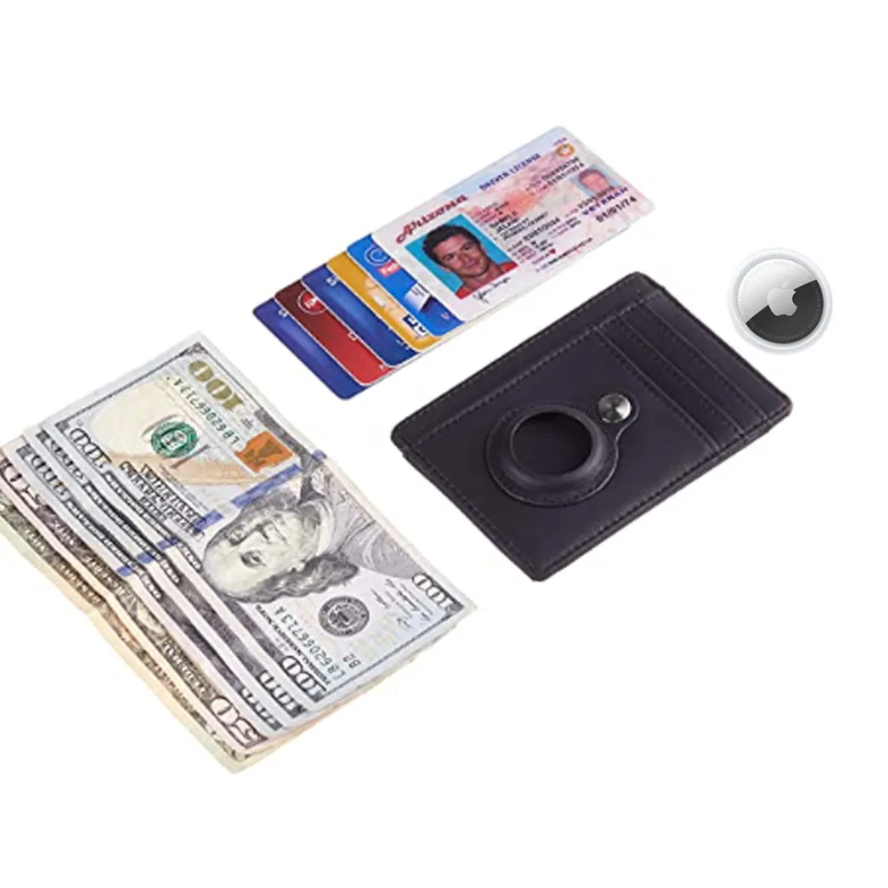 RFID  Card Holder Airtag Slim Wallet