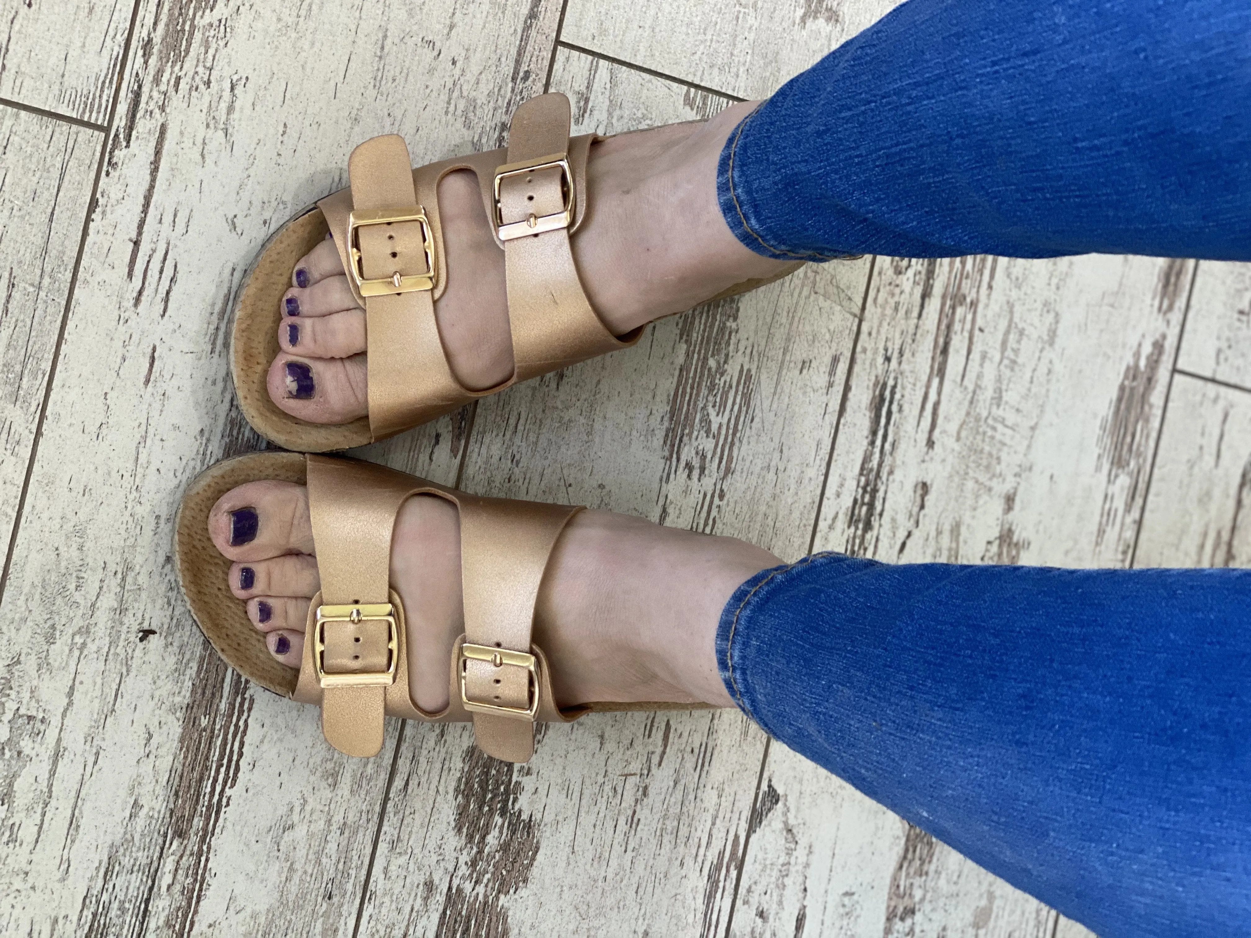 Rose Gold Faux Birks