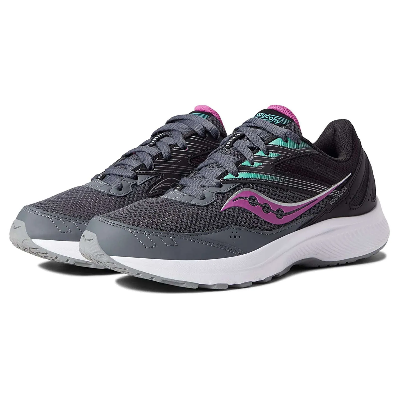 Saucony Cohesion 15 Synthetic Textile Women's Running Shoes