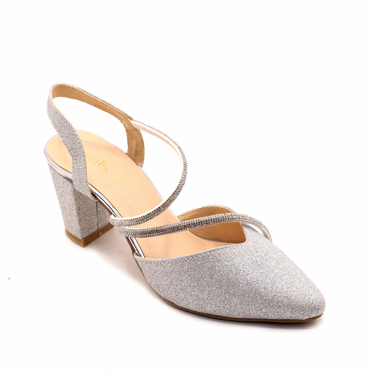 Silver Fancy Sling Back 087066