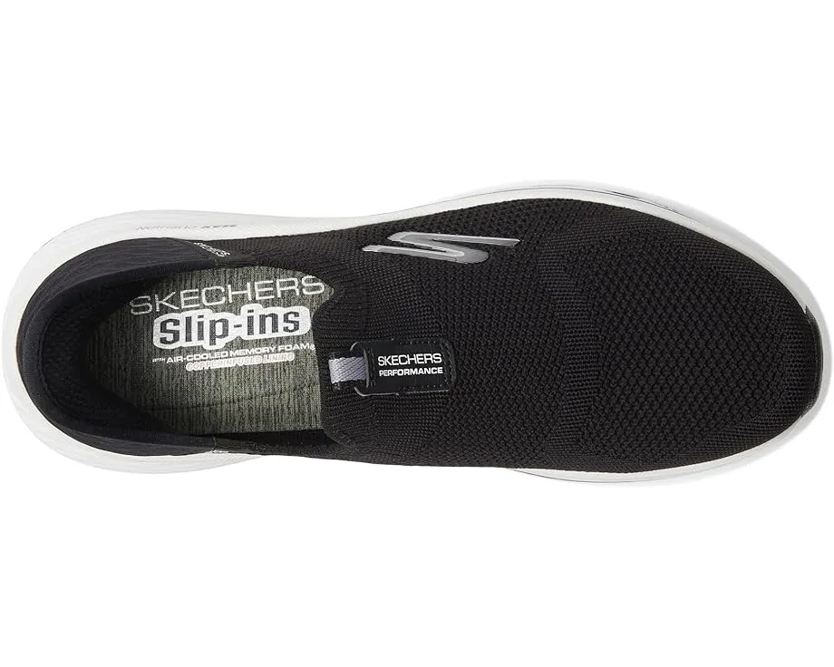 Skechers Women's Slip-Ins Max Cushioning Elite 2.0 - Black/White