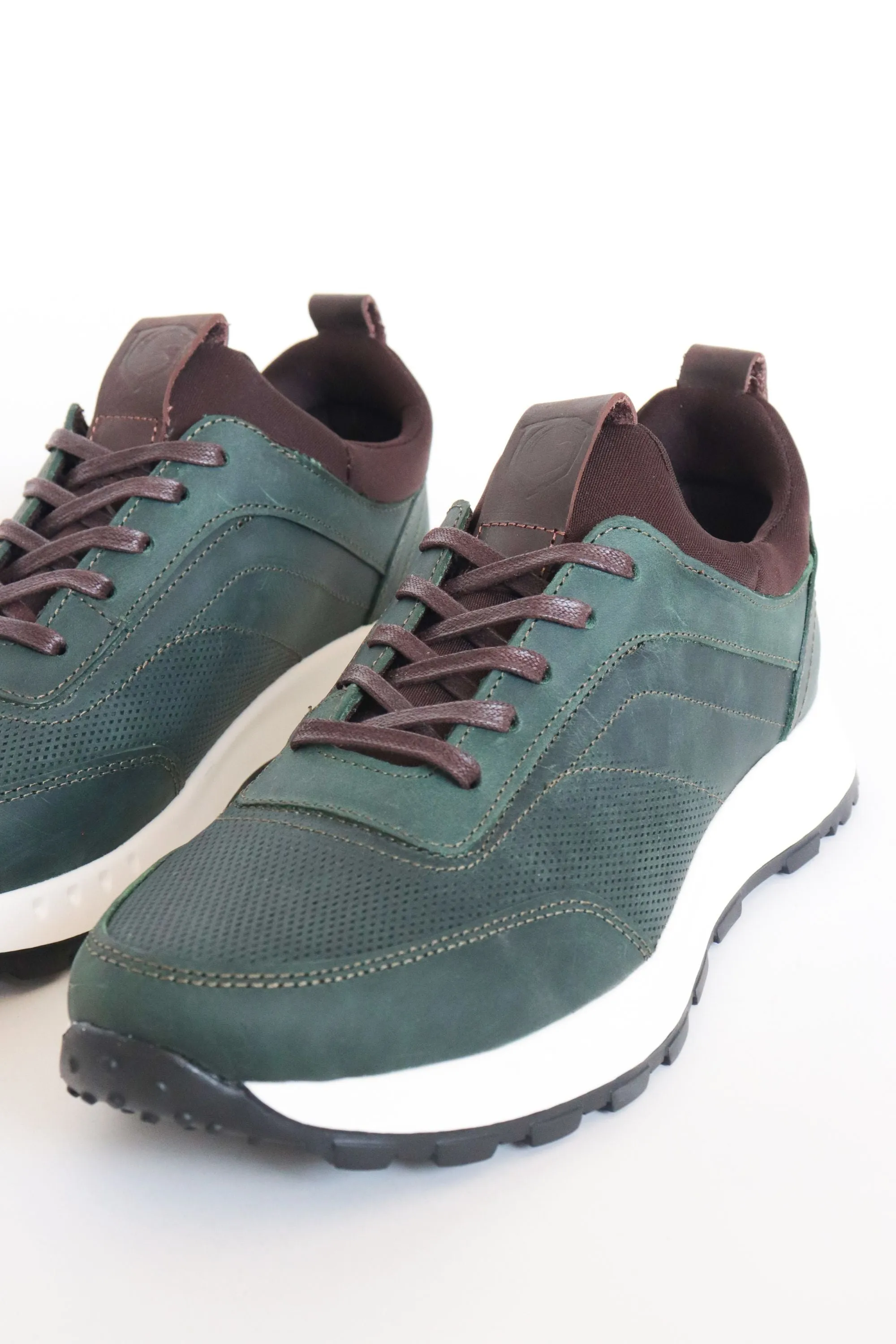 SNEAKERS OLIVER PARA HOMBRE VERDE |REF: SPN 3050