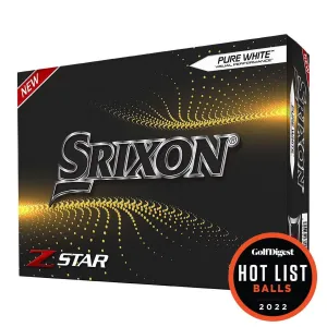 Srixon Z-Star White Golf Ball Dozen