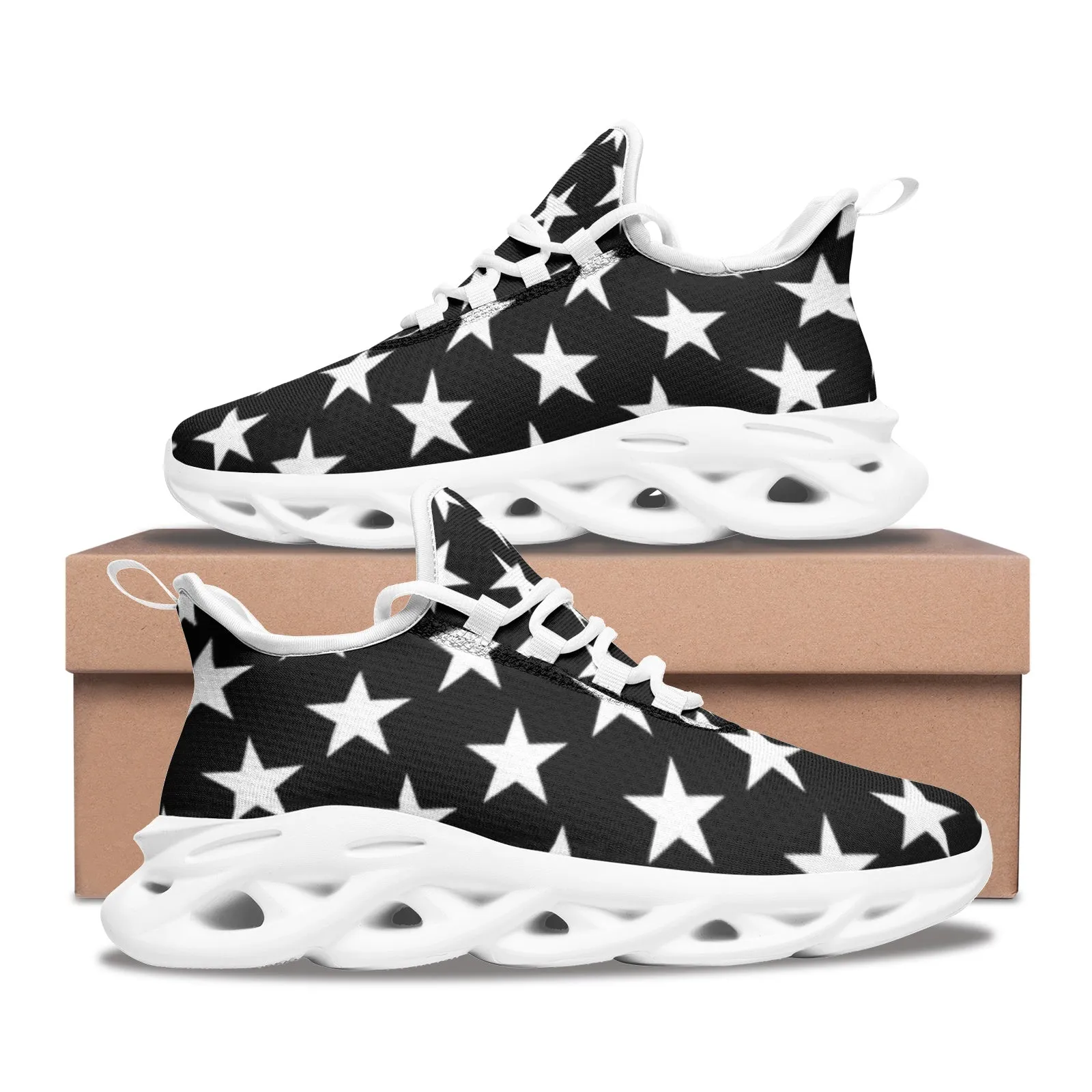 Starry Night Unisex Bounce Mesh Knit Sneakers