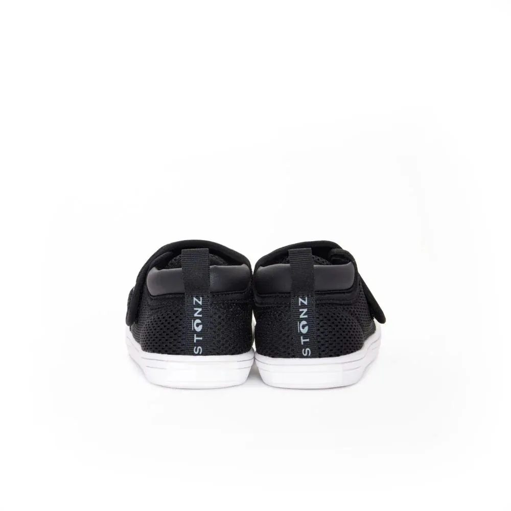 Stonz Black Tonal Cruiser Toddler Shoe