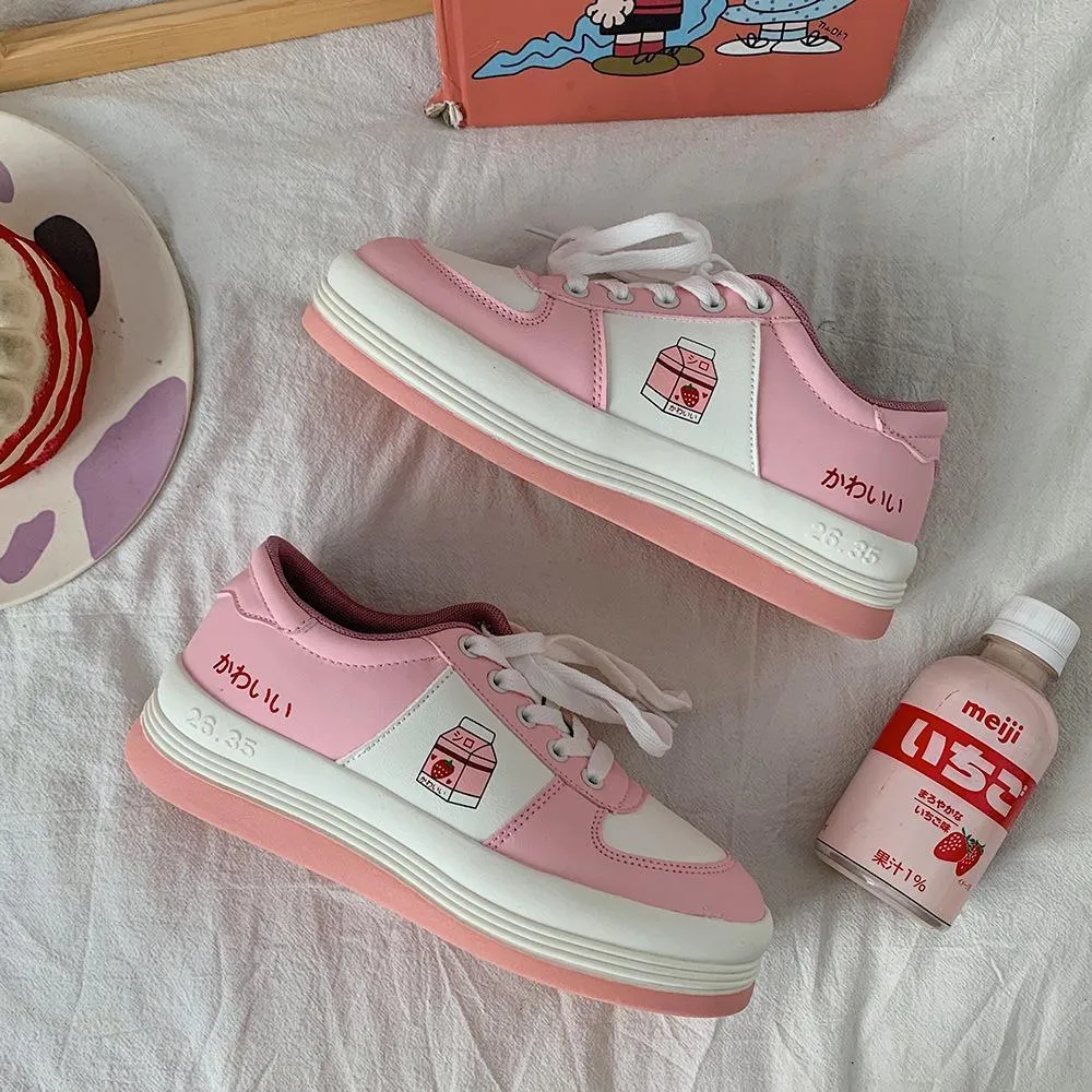 Strawberry Milk Shoes