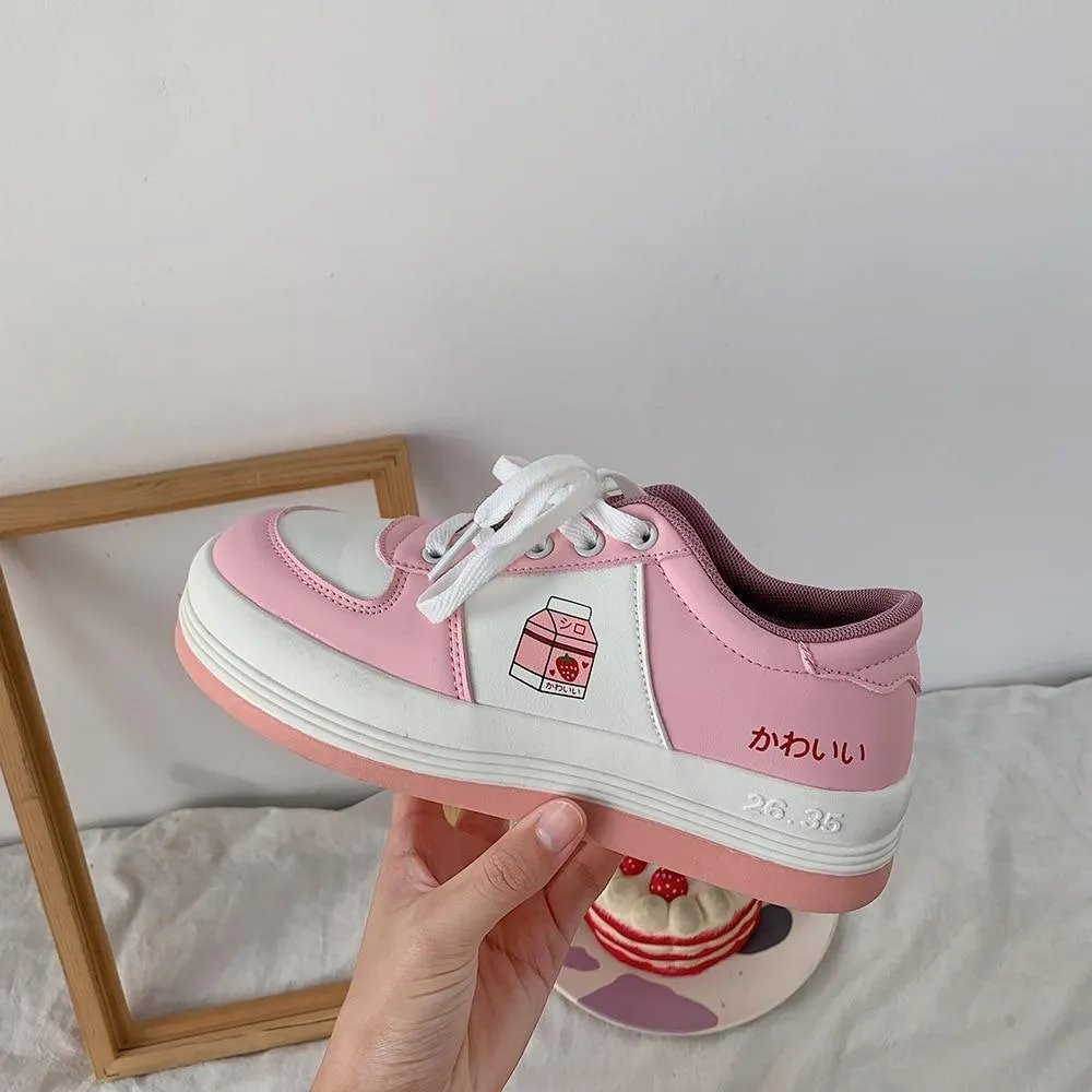 Strawberry Milk Shoes