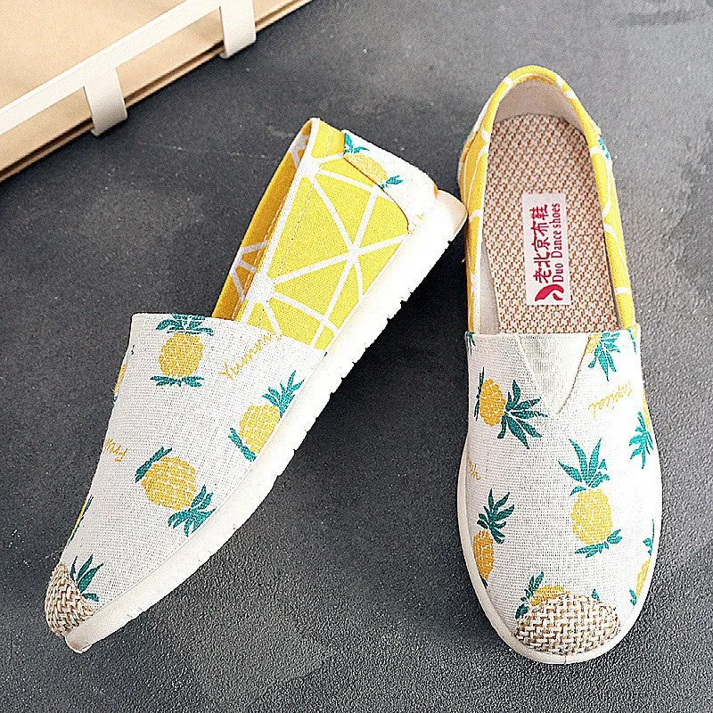 Stylish Women's Cloth Spring Comfortable Soft Canvas Shoes