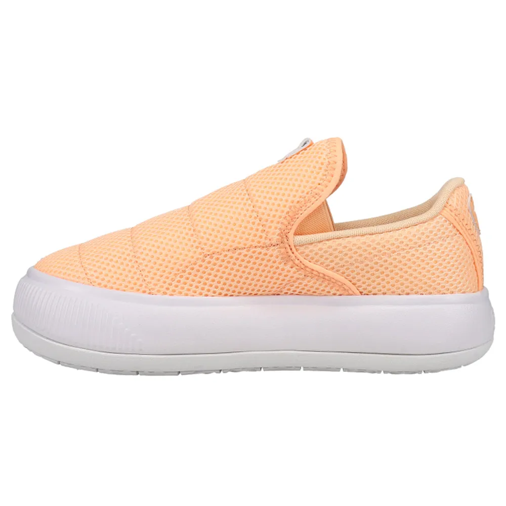 Suede Mayu Mono Slip-On Platform Sneakers