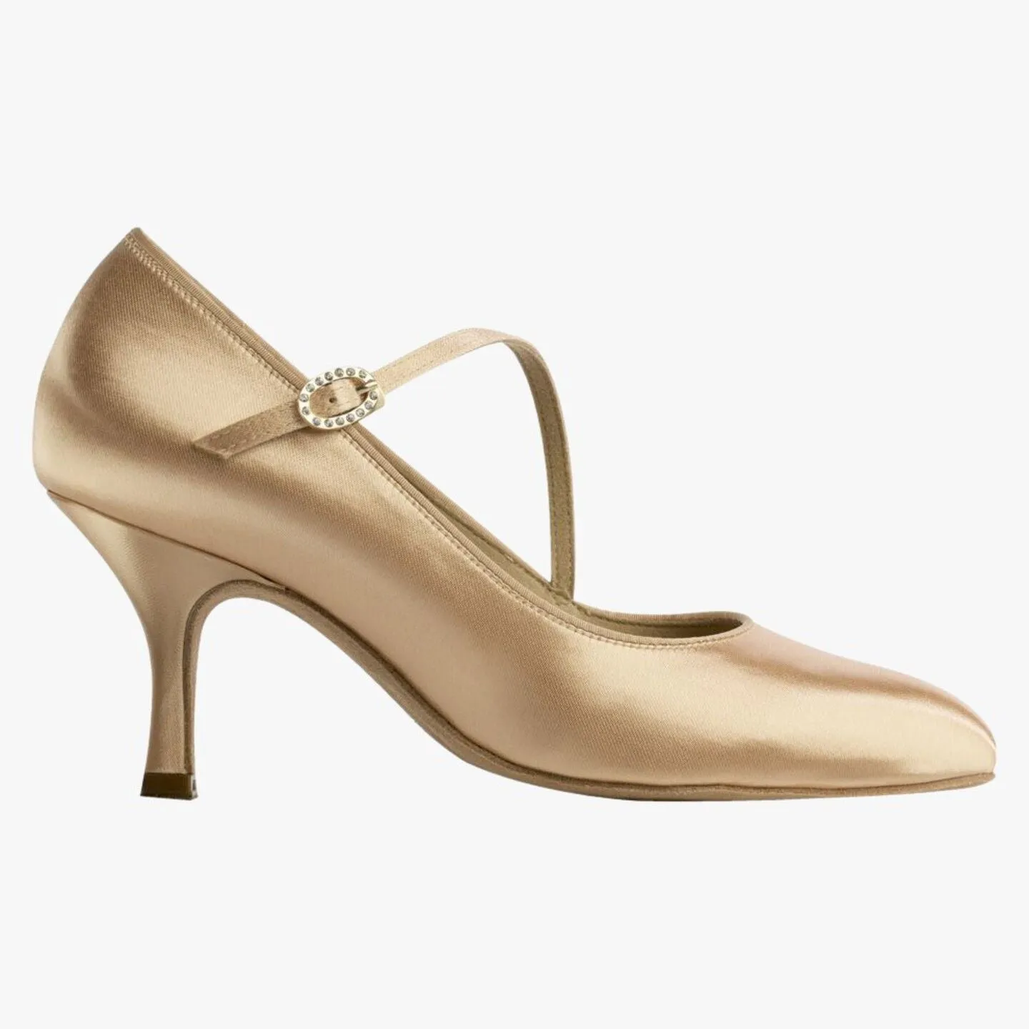 Supadance 1004 Ladies Ballroom Shoe Flesh Satin