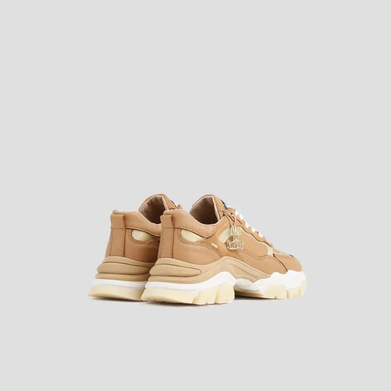 Tayke Over Dark Camel Chunky Sneakers