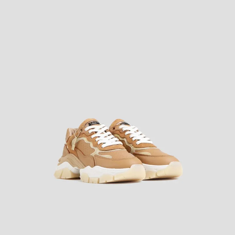 Tayke Over Dark Camel Chunky Sneakers