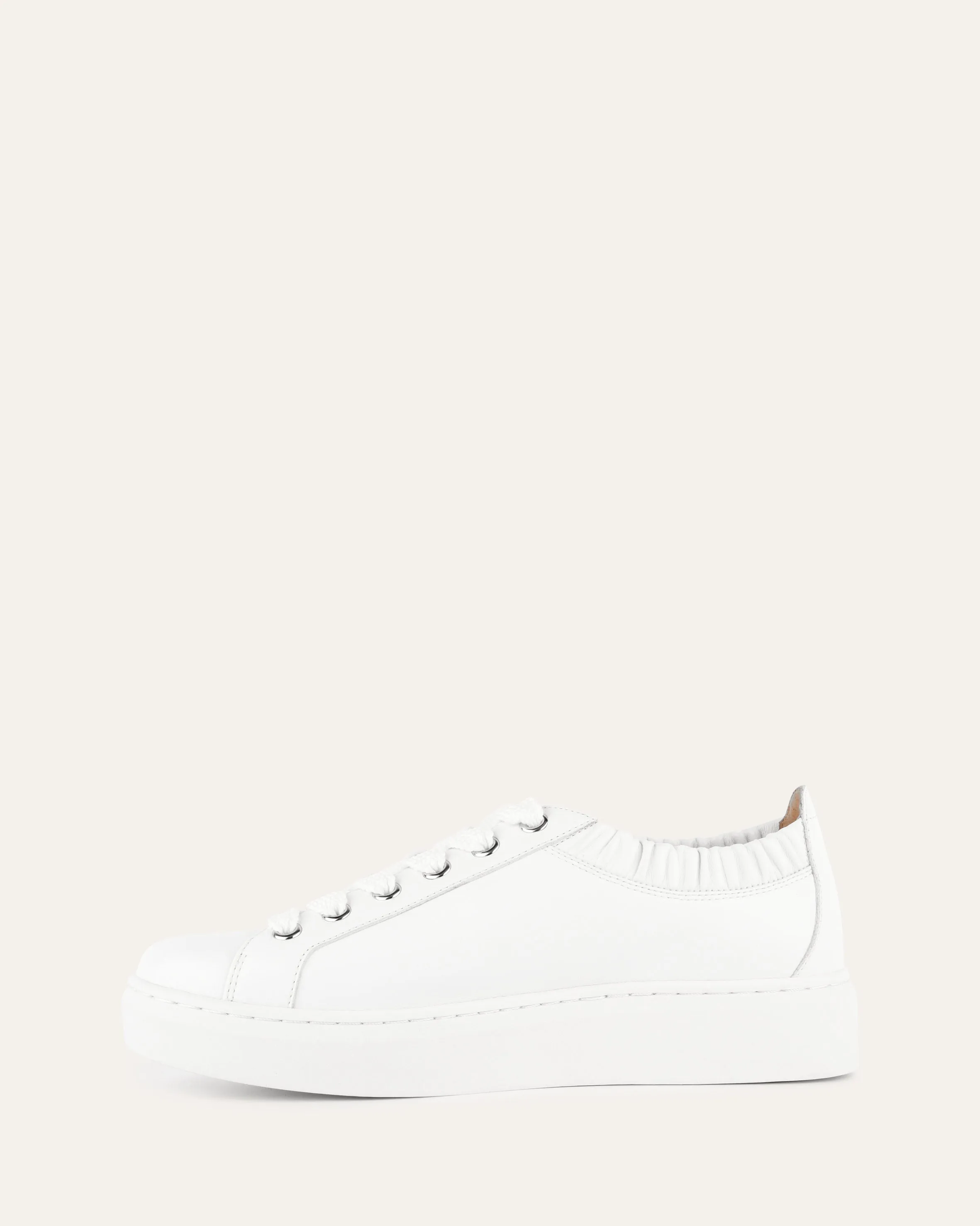 TENLEY SNEAKERS WHITE LEATHER