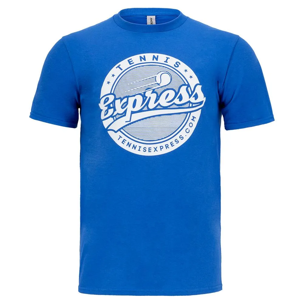 Tennis Express Badge T-Shirt Blue