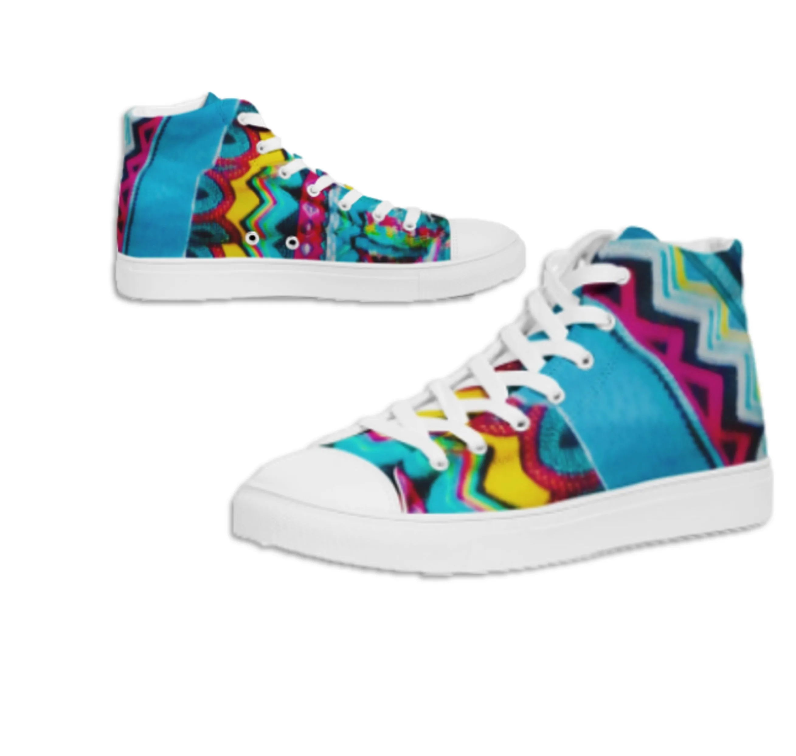 The New Fashion in Sneakers for Women.  Girls' Trendy Canvas Hitops.. WickedYo.