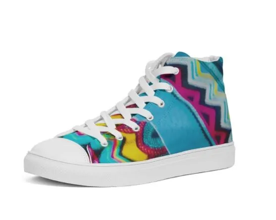 The New Fashion in Sneakers for Women.  Girls' Trendy Canvas Hitops.. WickedYo.