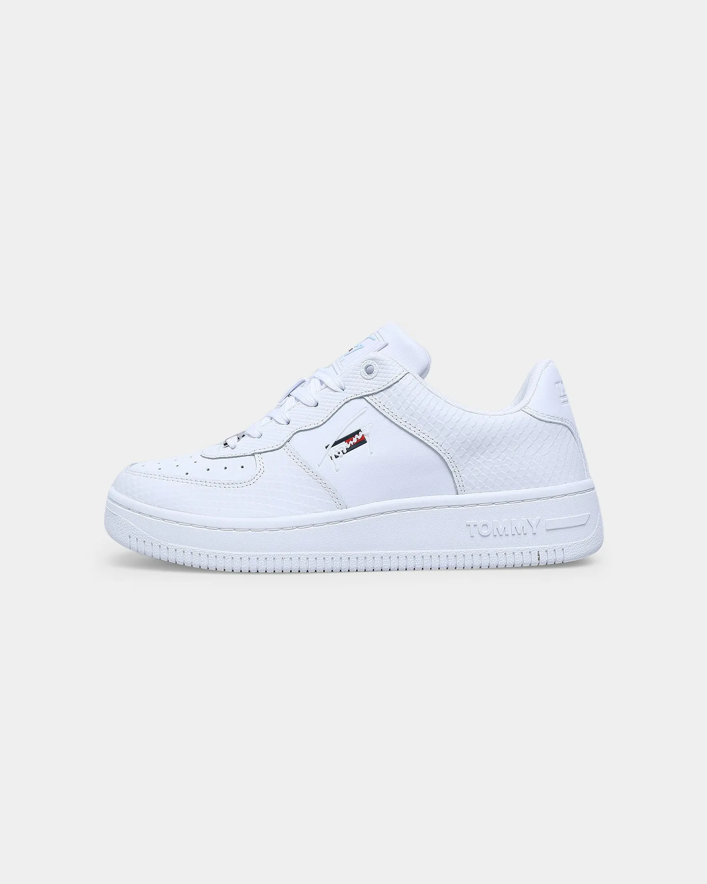 Tommy Jeans Women's Basket Cupsole White