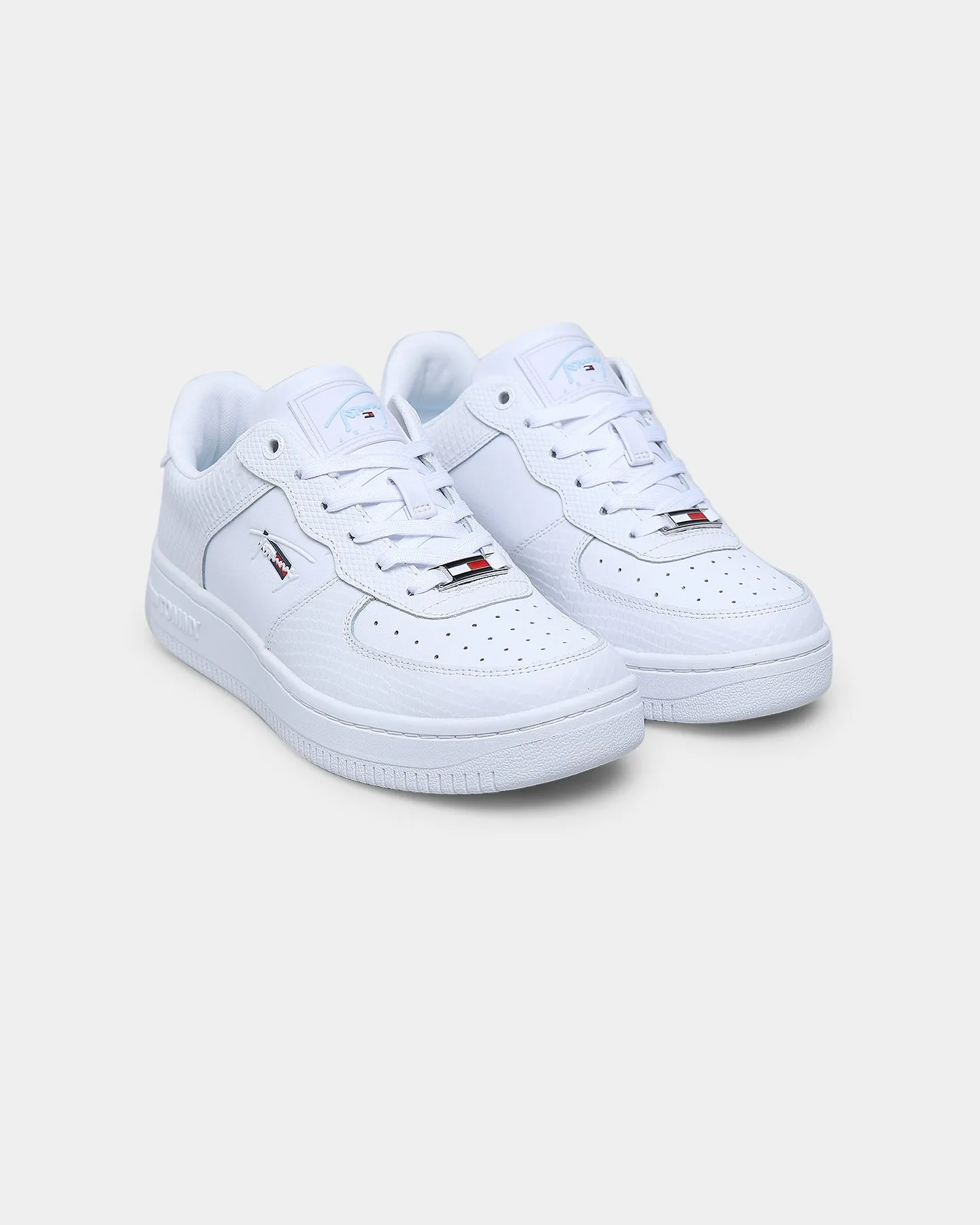 Tommy Jeans Women's Basket Cupsole White