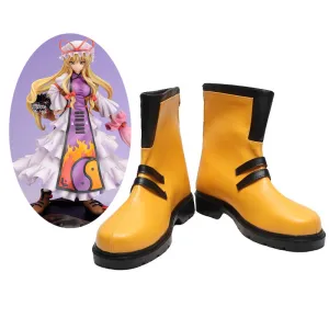 Touhou Project Yukari Yakumo Cosplay Shoes