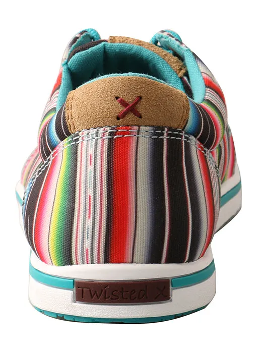 Twisted X Womens Hooey Loper-Black/Serape