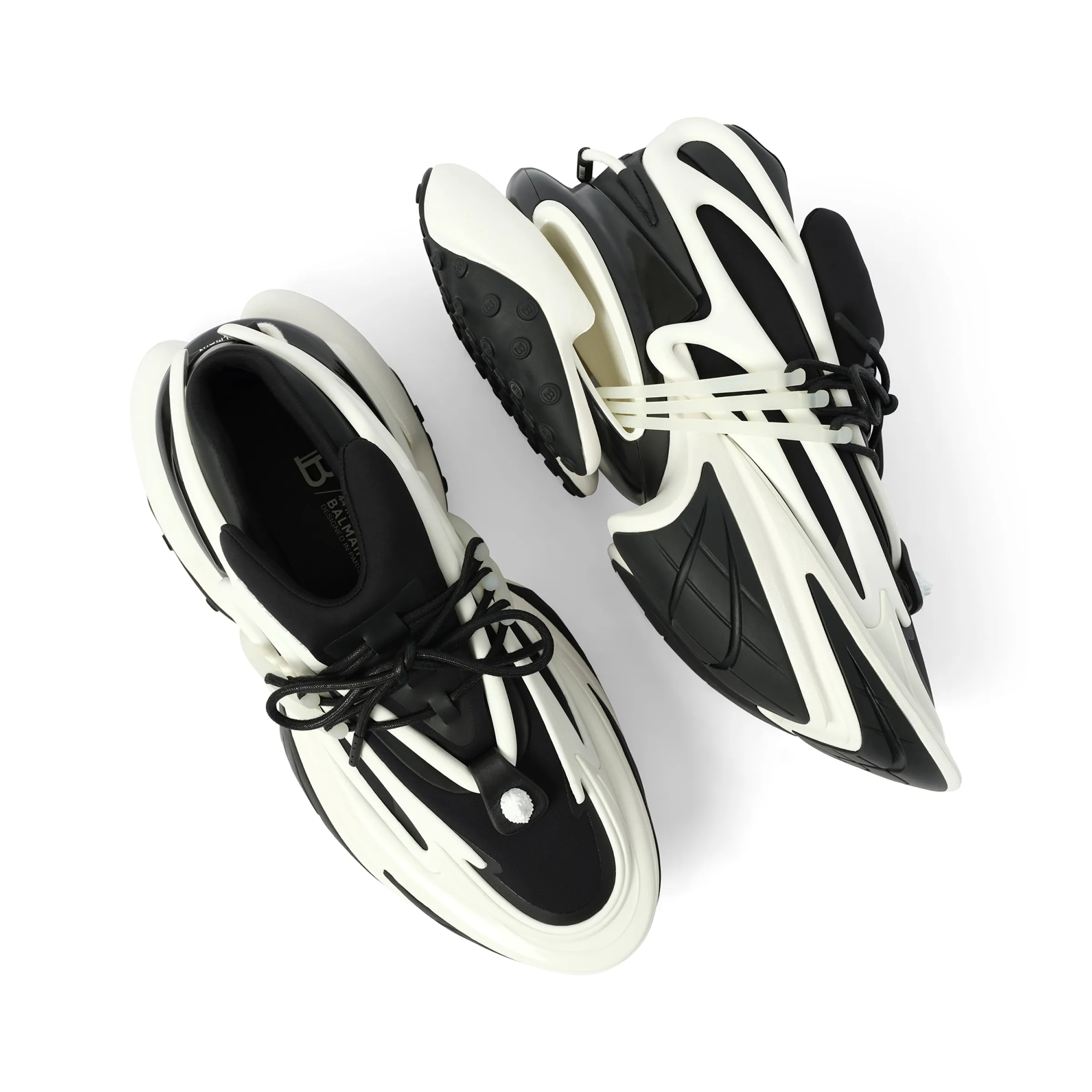 Unicorn Low Neoprene Sneaker in Black/White