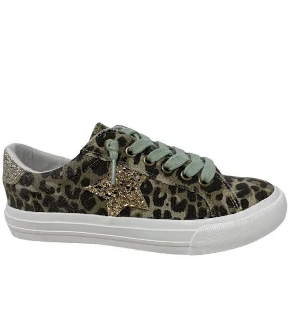 VERY G LEOPARD STAR SHOES