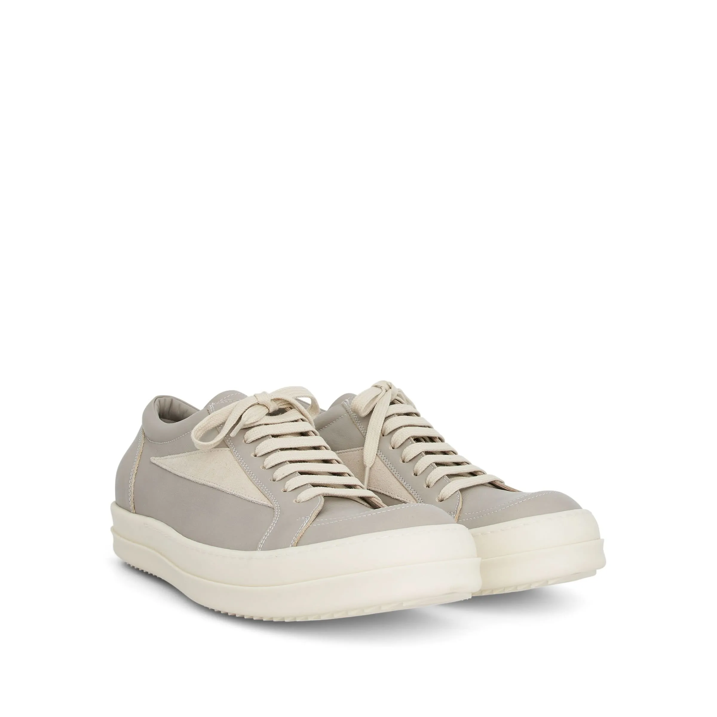 Vintage Leather Sneaker in Pearl/Milk