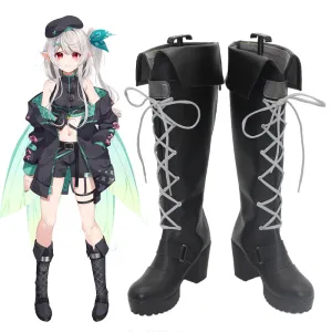 Virtual YouTuber NIJISANJI LazuLight Pomu Rainpuff March 2023 Outfit Shoes Cosplay Boots