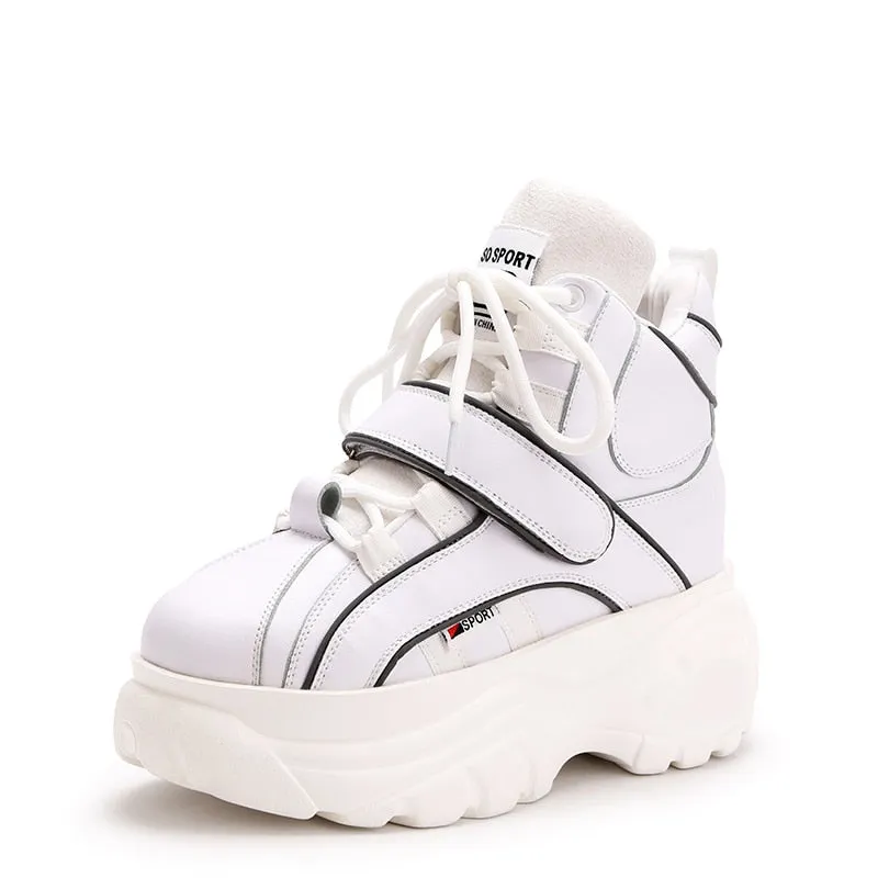 Women Platform Cyber Babydoll Chunky Sneakers