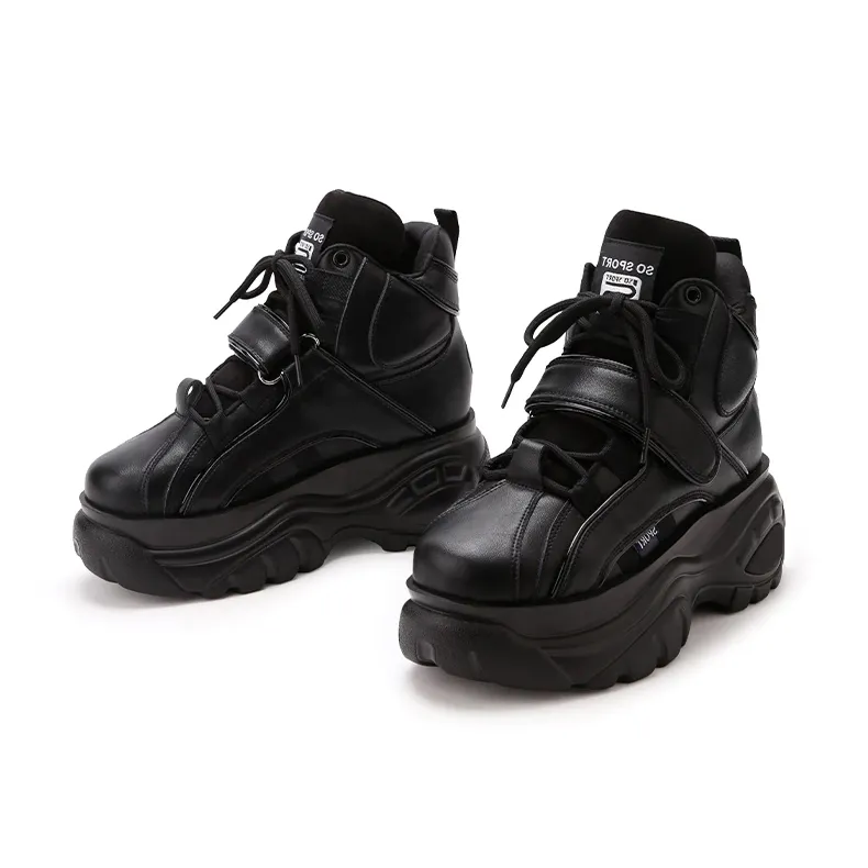 Women Platform Cyber Babydoll Chunky Sneakers