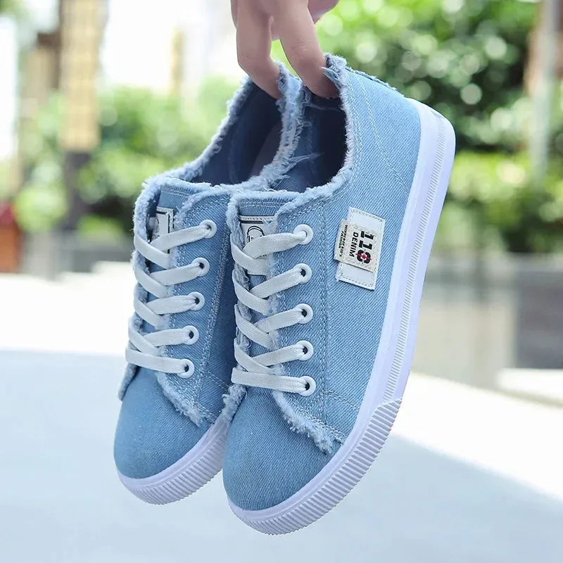 Women Spring Autumn Outdoor Walking Fall 2024 New Small Jogging Flat Trainers Skateboard