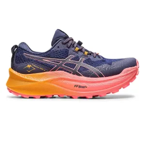 Womens ASICS Trabuco Max 2 - Midnight / Papaya