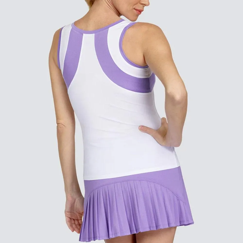 Women's Aziza V-Neck Tennis Tank Violeta