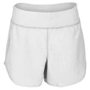 Women's Double Layer Woven Pickleball Short White