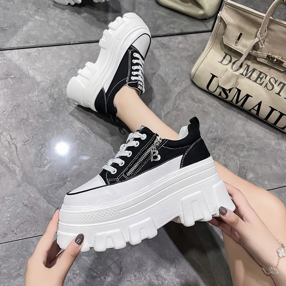 Women's Lace-up Casual Sports Platform Shoes | Brodtica.com