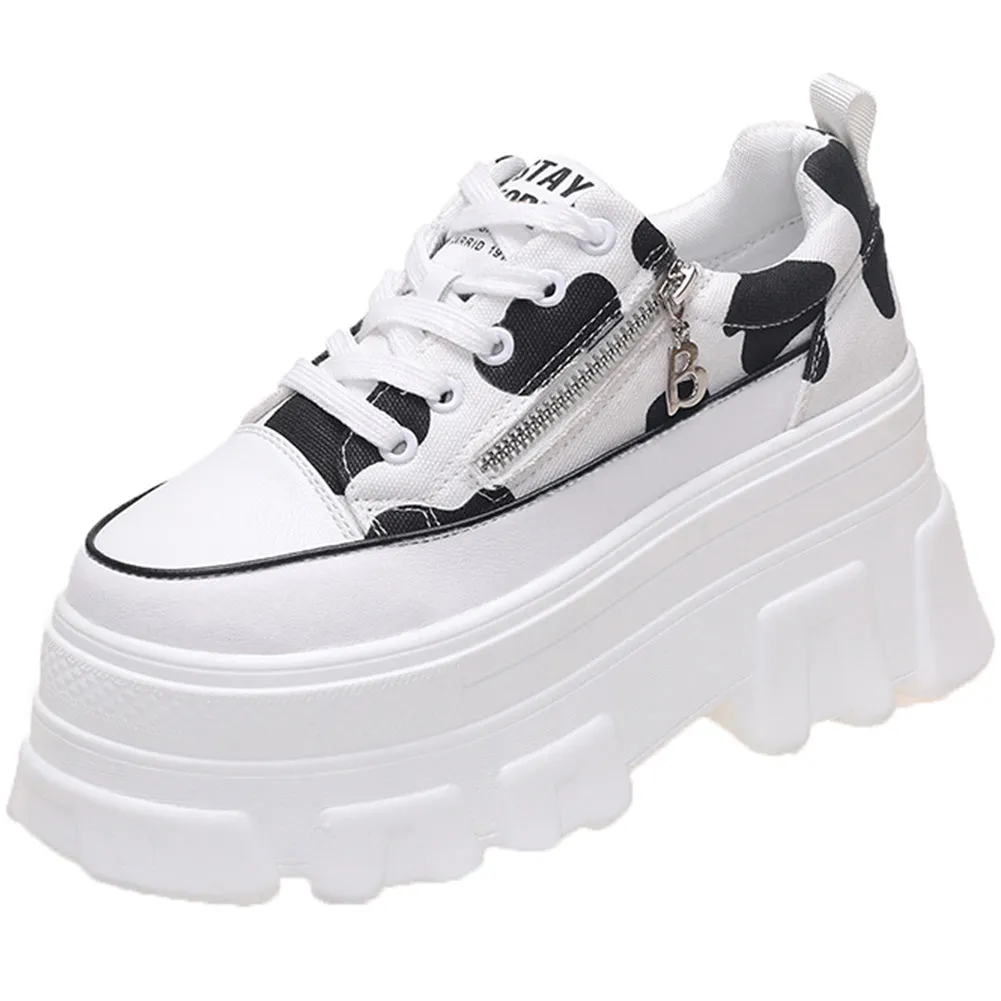 Women's Lace-up Casual Sports Platform Shoes | Brodtica.com