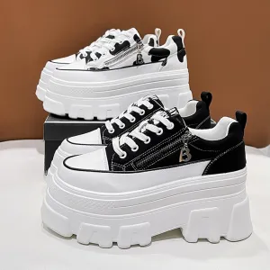 Women's Lace-up Casual Sports Platform Shoes | Brodtica.com