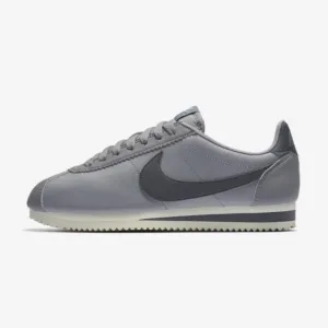 Women's Nike Classic Cortez Leather (Atmosphere Grey/Gunsmoke/Sail)(807471-017)