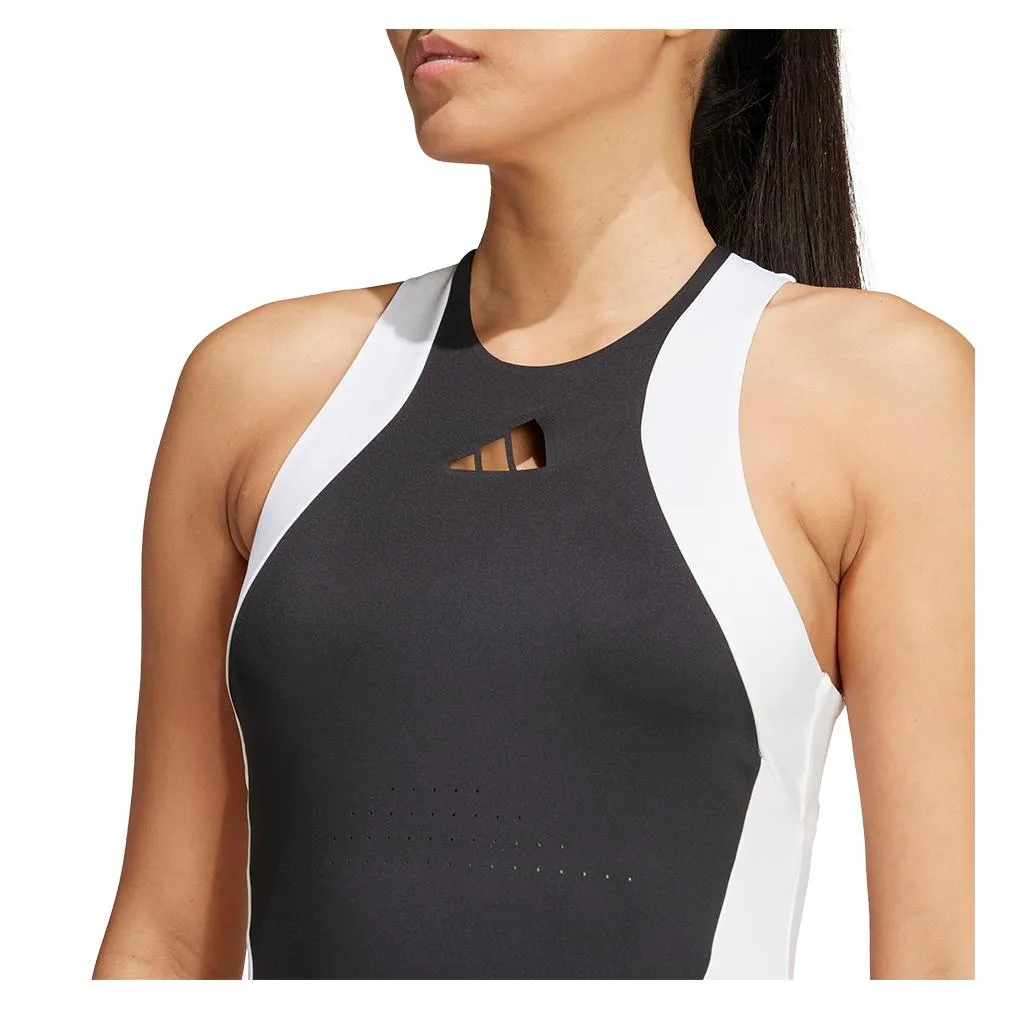 Women's Premium Tennis Dress Black and White