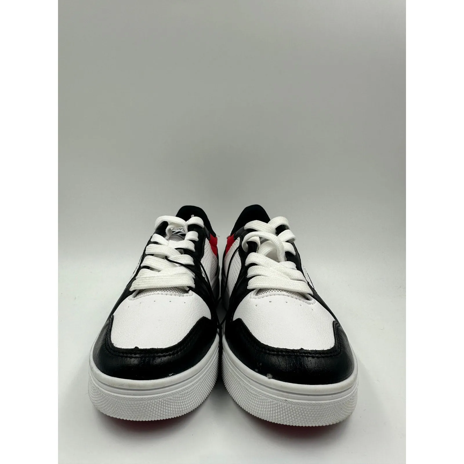 Women's Size 7, Cotton Belt Sneaker with Red and Black Accents in a 90s Design