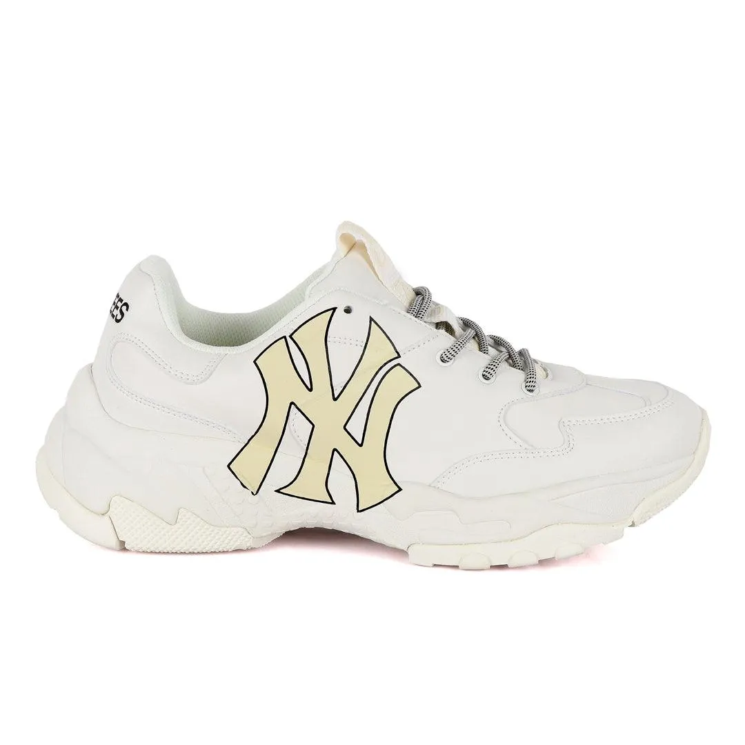 Yankees Big Ball Chunky Newyork White Sneakers